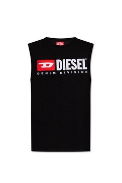 T-isco-div Logo Printed Tank Top