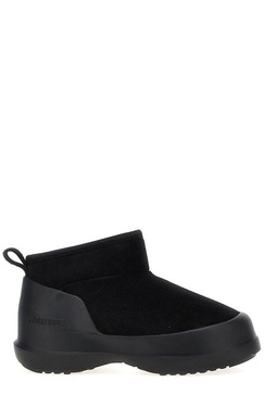 Luna Logo Debossed Slip-on Boots