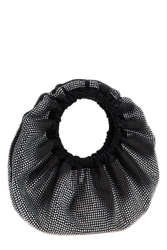 Black Crescent Mini Handbag