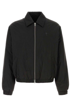 Paris Ami De Coeur Zip-up Bomber Jacket