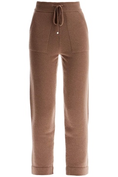 wool and cashmere blend opera jog