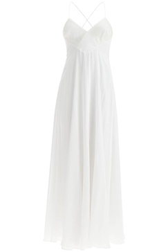 silk slip dress set in
