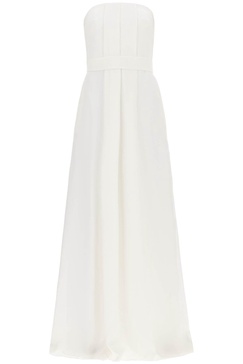 silk bustier jumpsuit