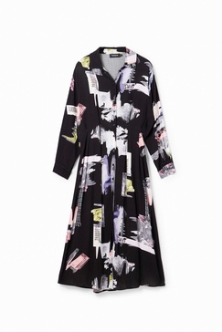 Desigual Women's Midi Shirt Dress