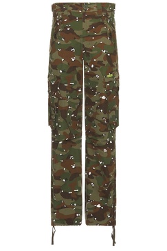 Military Camo Cargo Pants