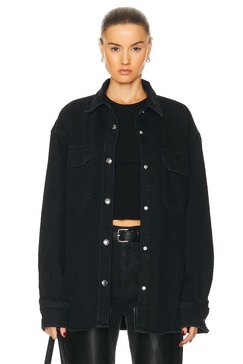 Camryn Upsized Denim Shirt