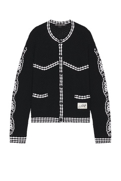 Fantasia Round-Neck Cardigan