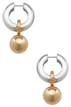Sonia Earrings in Silver & Vermeil Combo