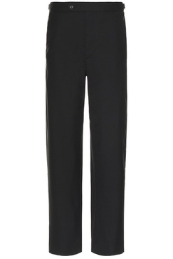 Tropical Wool Side Buckle Trousers