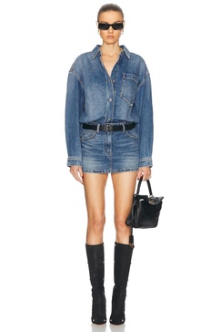 Mini Shirt Dress