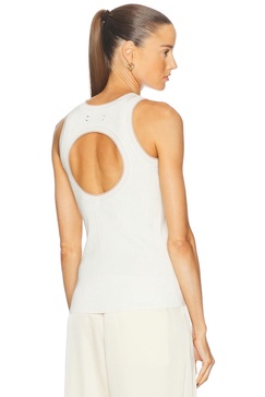 Open Back Tank Top