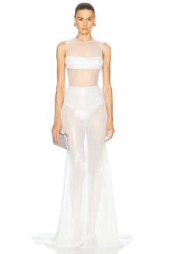 Sequin Gown