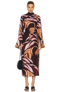 New Symbols Ankle Dress