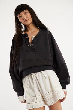 We The Free Running Wild Solid Pullover