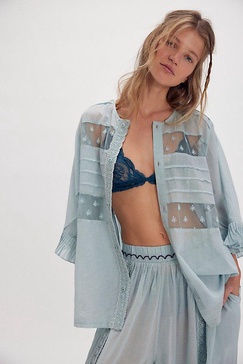 Hey Lover Solid Sleep Shirt