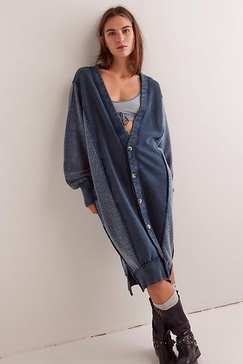 We The Free Dreamy Blue Cardi