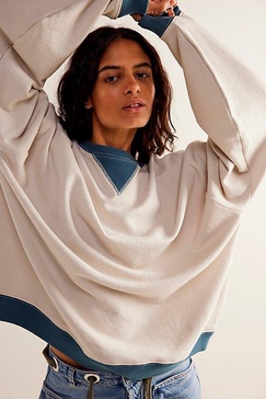 Classic Crew Colorblock Sweatshirt
