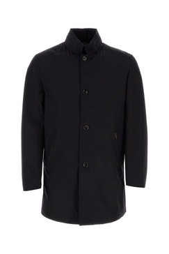 Dark blue nylon blend Hektor jacket