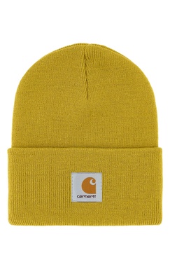 Mustard acrylic Watch Hat