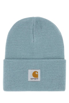 Pastel light blue acrylic Watch Hat