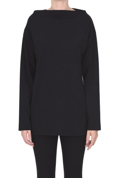 Viscose-blend top