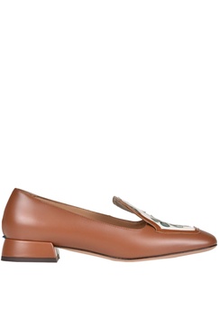 Leather mocassins