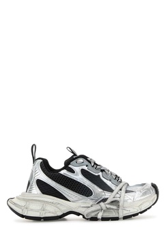 Multicolor Mesh And Rubber 3xl Gradient Sneakers