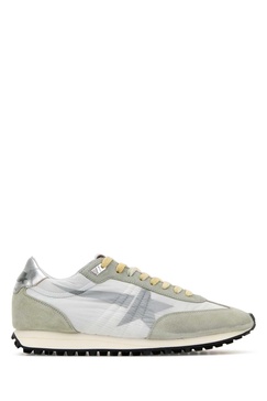 Multicolor Fabric And Suede Running Marathon Sneakers