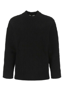Monogram Embossed Knit Jumper