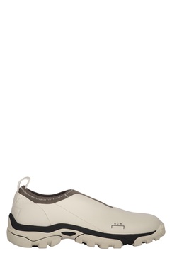 Logo Detail Leather Sneakers