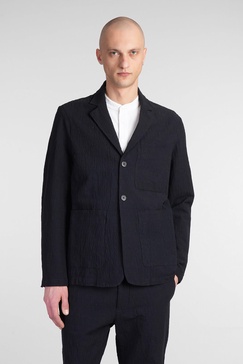 Refada Blazer In Blue Cotton