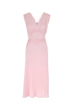 Pink Satin Dress