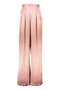 Pink Flare Trousers