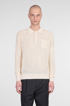 Polo In Yellow Cotton