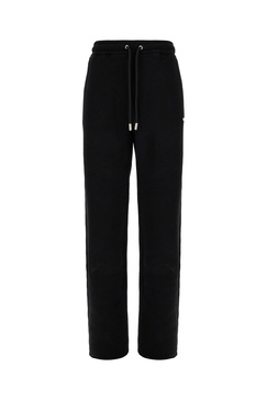 Black Cotton Joggers