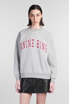 Spencer Sweatshirt In Grey Cotton