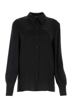 Black Satin Shirt