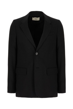 Black Wool Blazer