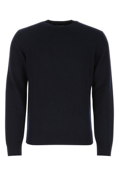 Midnight Blue Wool Sweater