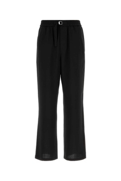 Black Wool Pant