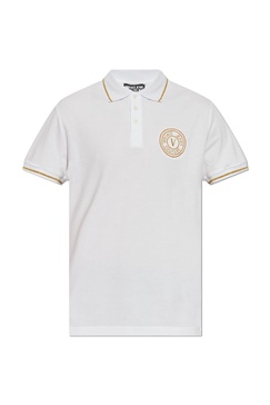 Versace Jeans Couture Polo With Embroidered Logo