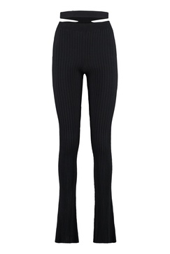 Ribs Knitted Trousers