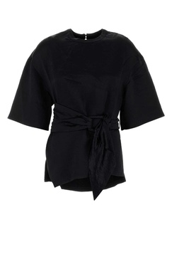 Black Satin Besia T-shirt