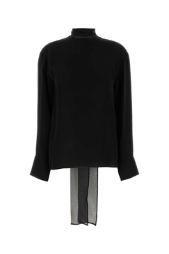 Black Georgette Blouse