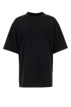 Black Cotton Oversize T-shirt