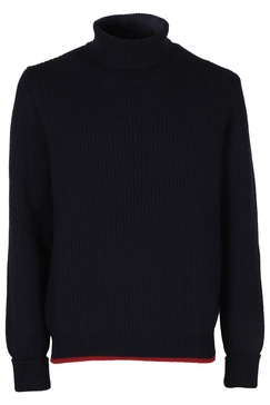 Midnight Blue Wool Sweater