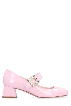 Très Vivier Embellished Buckle Babies Pumps