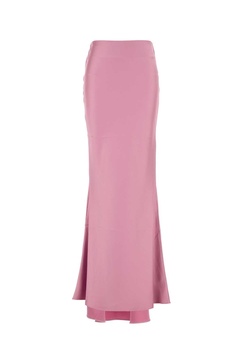 Pink Satin Skirt