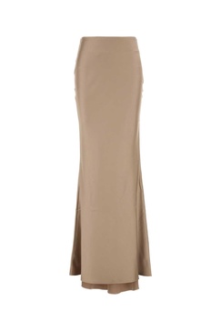 Cappuccino Satin Skirt