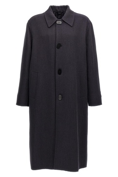 Fendi Men Double Wool Coat